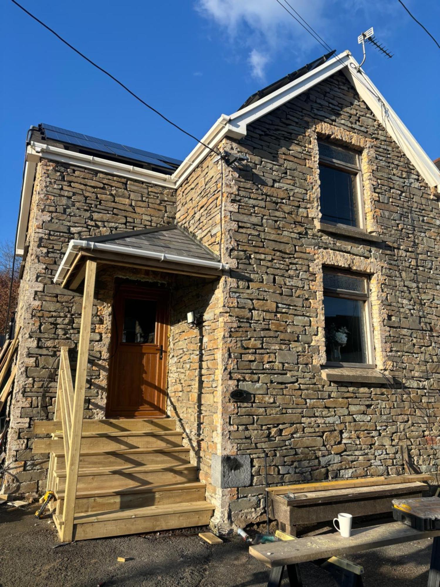 Clydach Cottages ลาแนคลี ภายนอก รูปภาพ