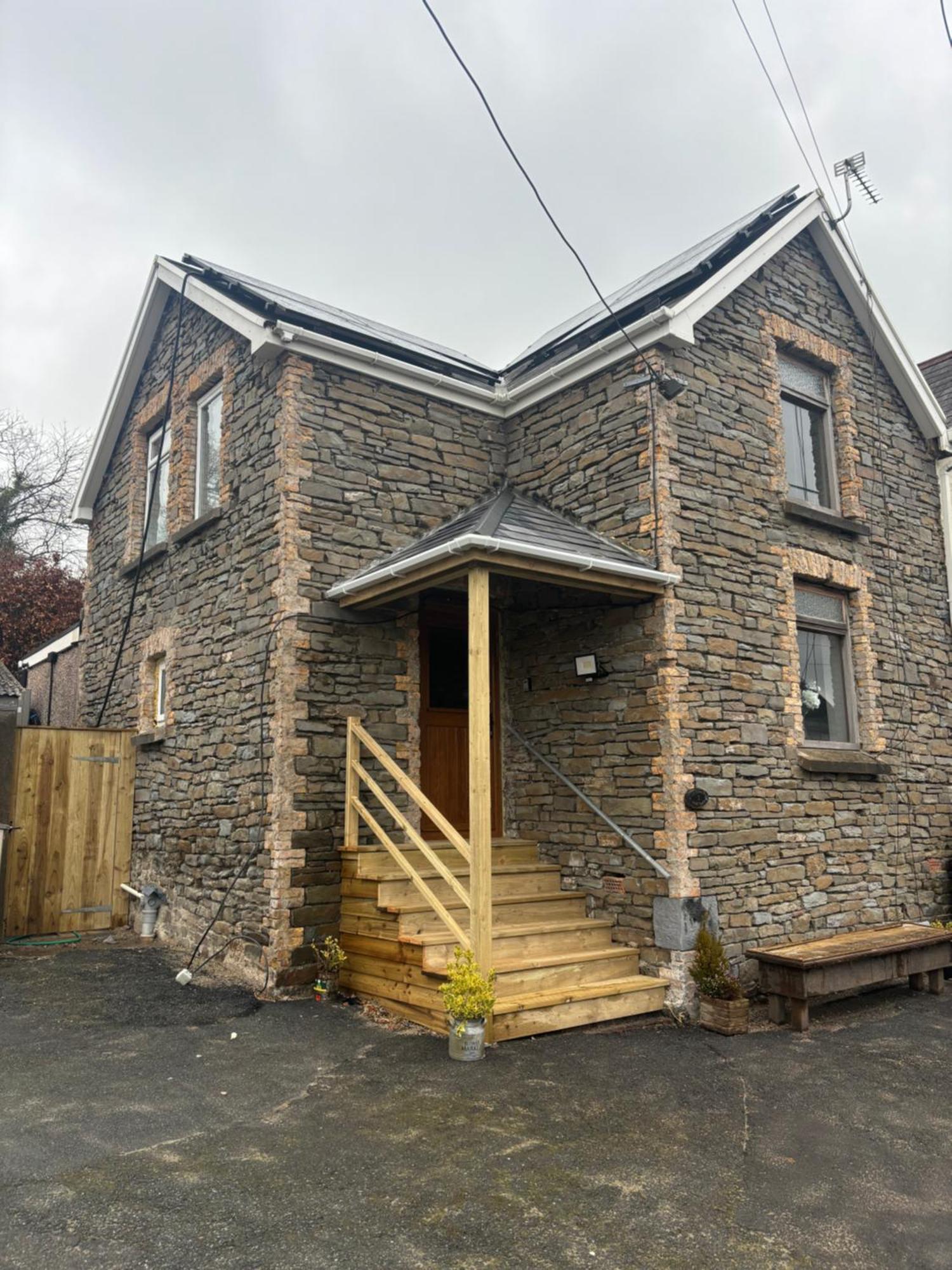 Clydach Cottages ลาแนคลี ภายนอก รูปภาพ